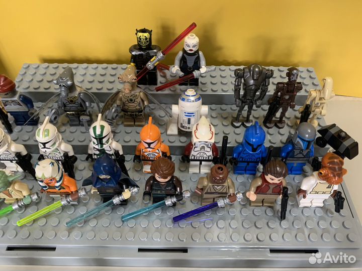 Lego Star Wars минифигурки и наборы