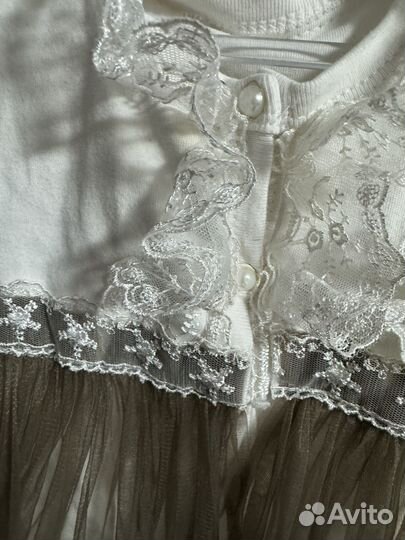 Платье для новорожденной 56