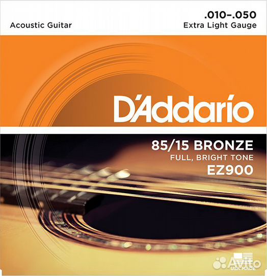 EZ900 american bronze 85/15 Струны DAddario