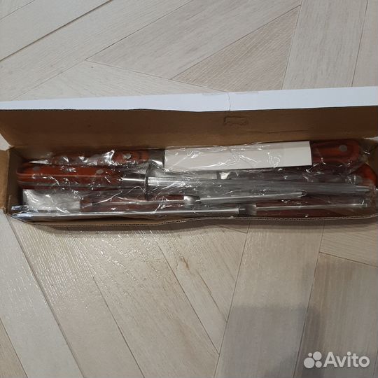 Набор ножей 7 предметов новый