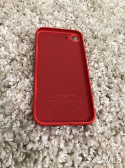Силиконовый чехол на iPhone 7/8