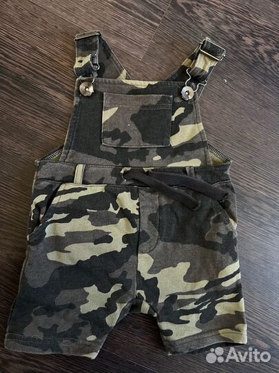 Детские летние вещи на мальчика пакетом 80