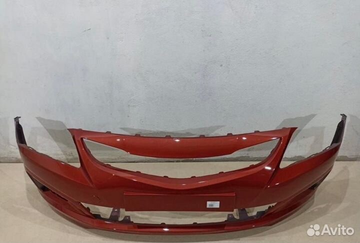 Бампер передний на Хендай Солярис 2011-2017