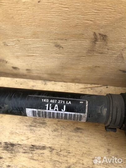 Полуось передняя левая VW Passat B7 1.4 caxa