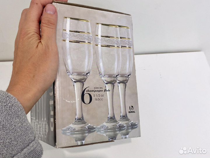Бокалы для шампанского