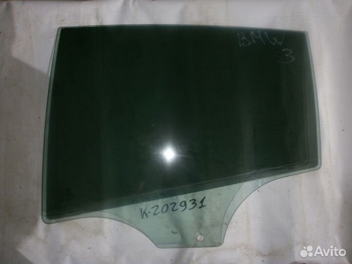 Стекло двери заднее левое (BMW 3)