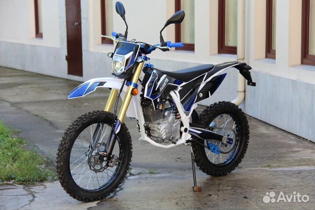 Мотоцикл Avantis A2 Lux (172FMM, возд.охл.) синий