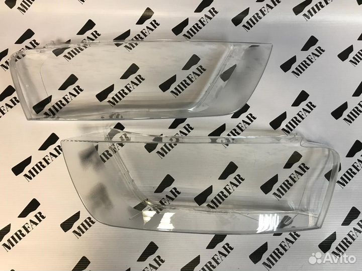 Правое стекло фары Audi Q3 8u 2011-2014 Дорест