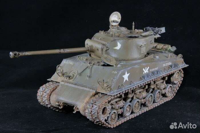 Шерман М4А3 с полным интерьером, масштаб 1:35