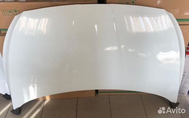 Капот Hyundai solaris 15-17 белый