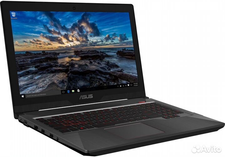 Asus 15.6 i7-7700HQ 4яд8пот GTX1060/3 16Gb SSD+HDD