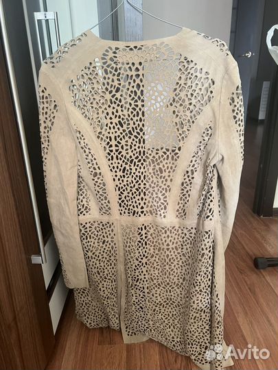 Замшевая накидка Marni