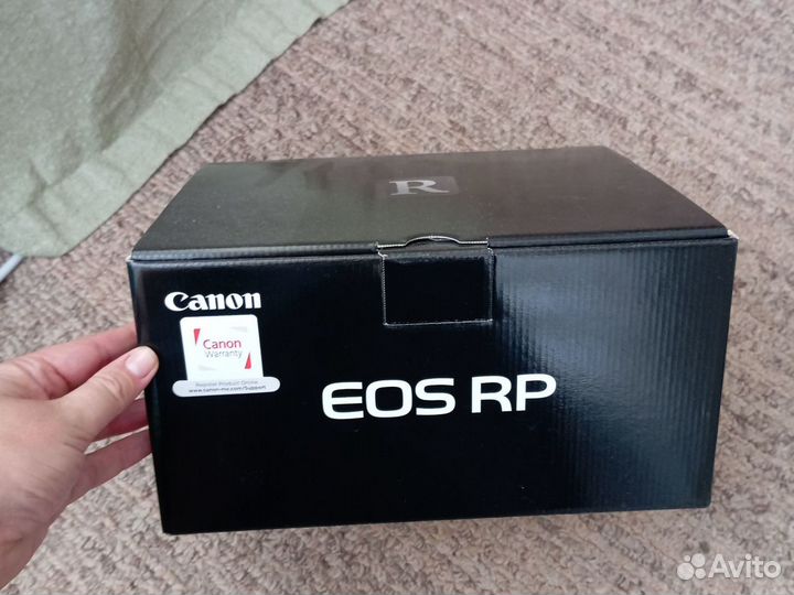 Коробка от canon EOS RP