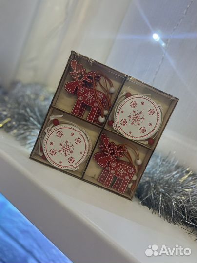 Набор елочных игрушек