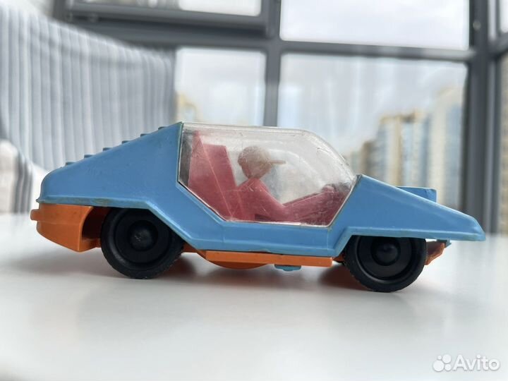 Игрушка гоночная машинка СССР пластик