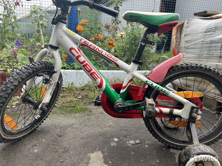 Детский велосипед cube