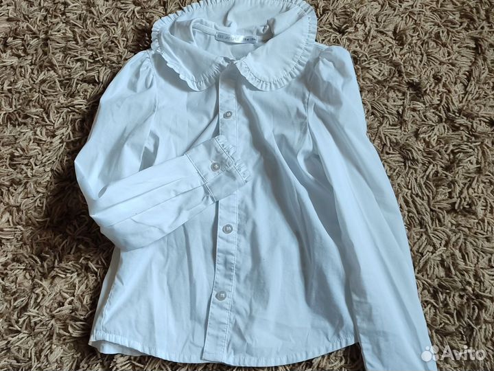 Блузка школьная 128