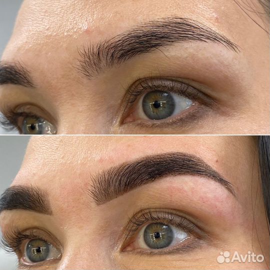 Оформление бровей