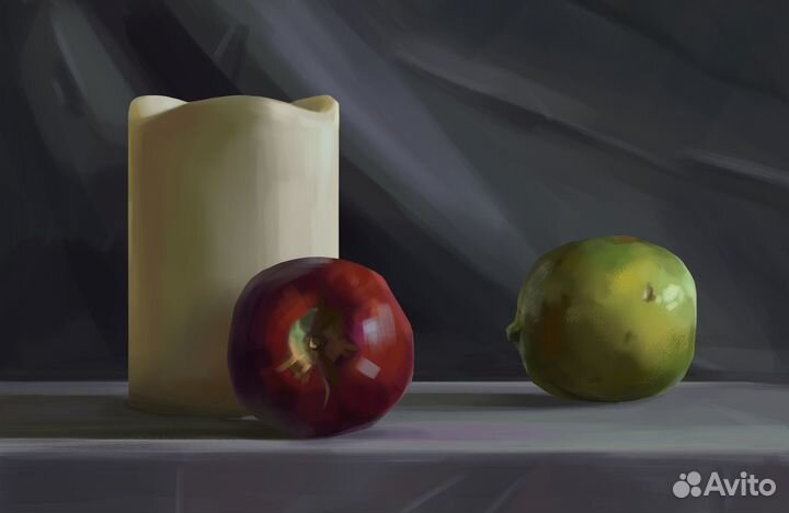 Обучение digital рисованию, concept art