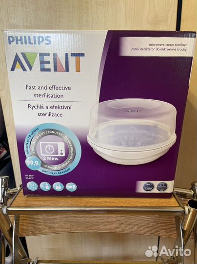 Стерилизатор для бутылочек для свч авент