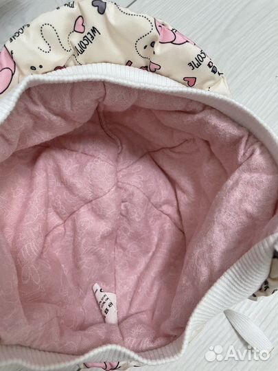 Теплая шапка 46