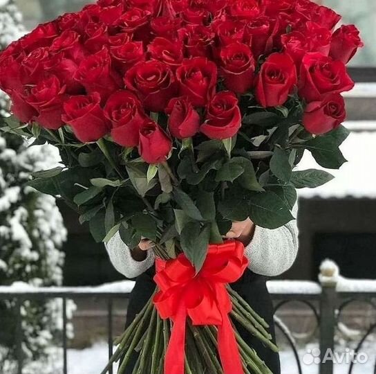 Высокие розы Гигантские розы с доставкой