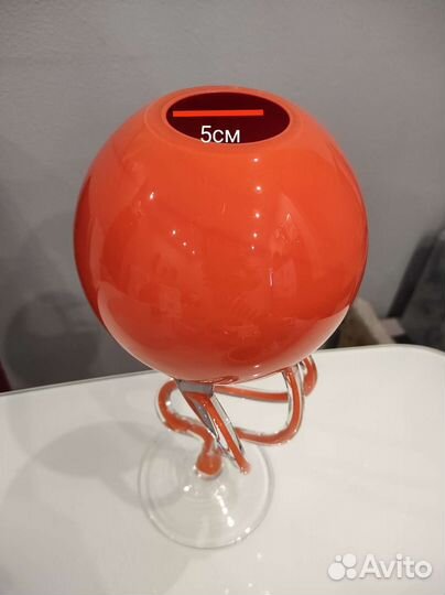 Ваза цветное стекло