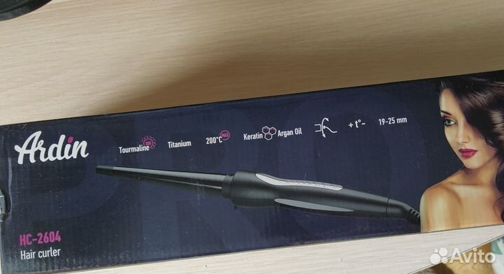 Плойка конусная новая для укладки волос