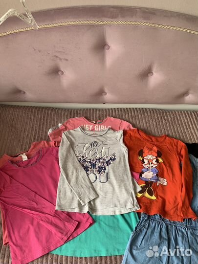 Детские вещи пакетом для девочек 122 128