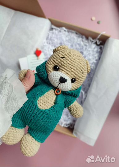Вязаный мишка