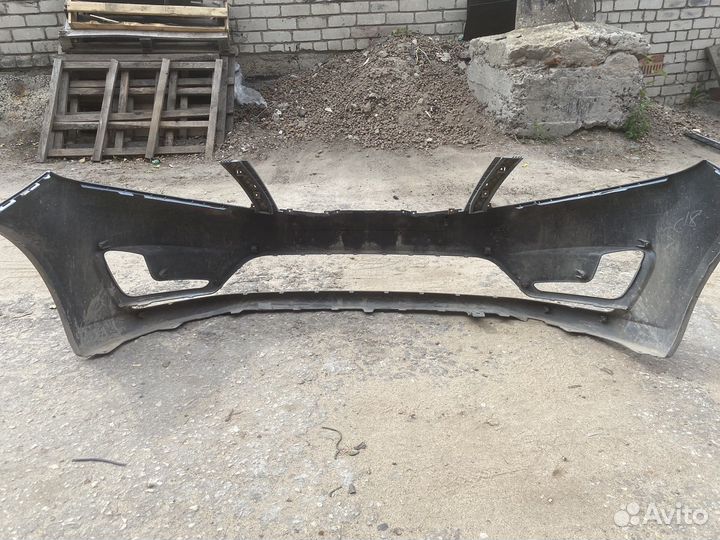 Передний бампер kia rio 3