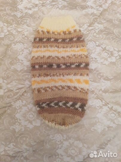 Вязаный комплект для собаки