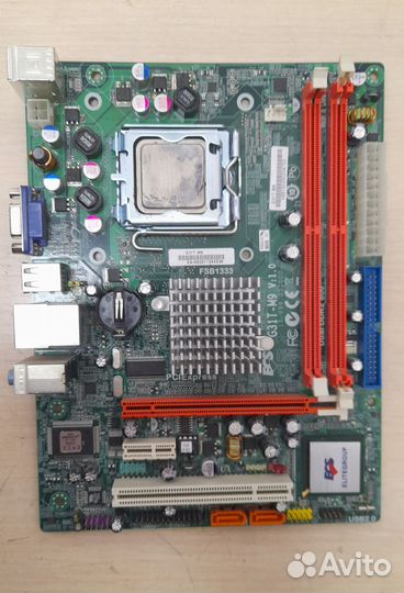 Материнская плата 775