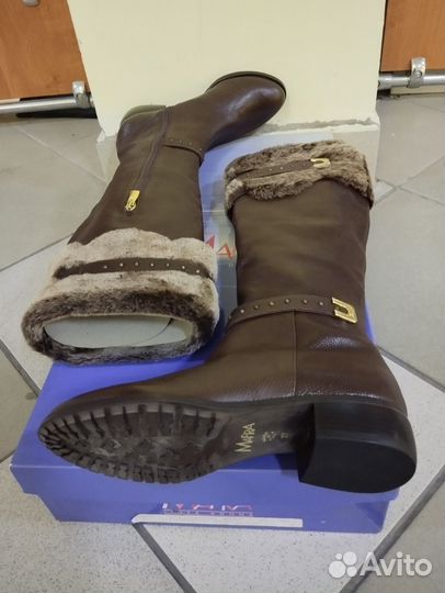 Сапоги женские,новые, 37, Италия, Mafra, осень