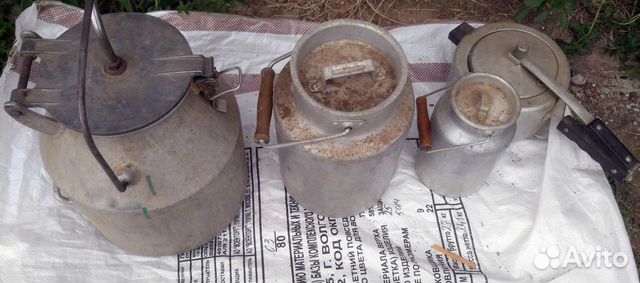 Бидон алюминиевый 20л, 10л, 3л. Скороварка