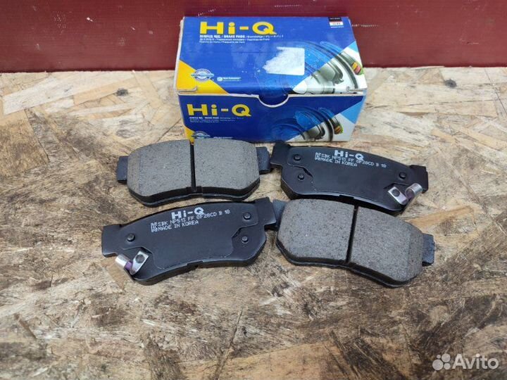 Колодки тормозные задние Hyundai Sonata