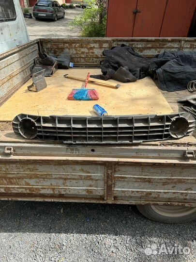 Усилитель бампера калина