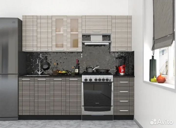 Комплект кухни 2,0 м Бомбей-евро Сандал