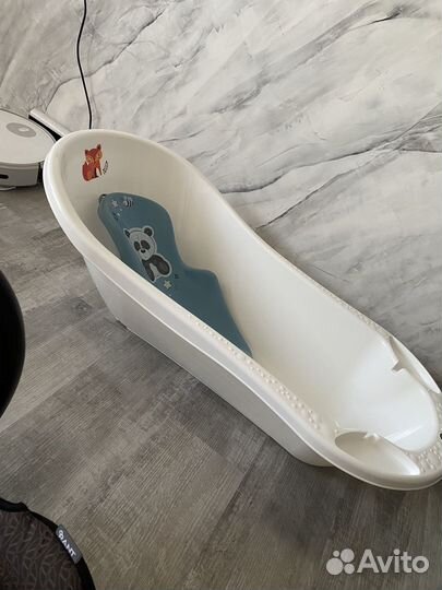 Детская ванночка с горкой, детский стульчик