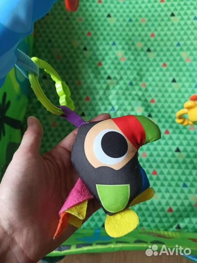 Развивающий коврик с бортиками