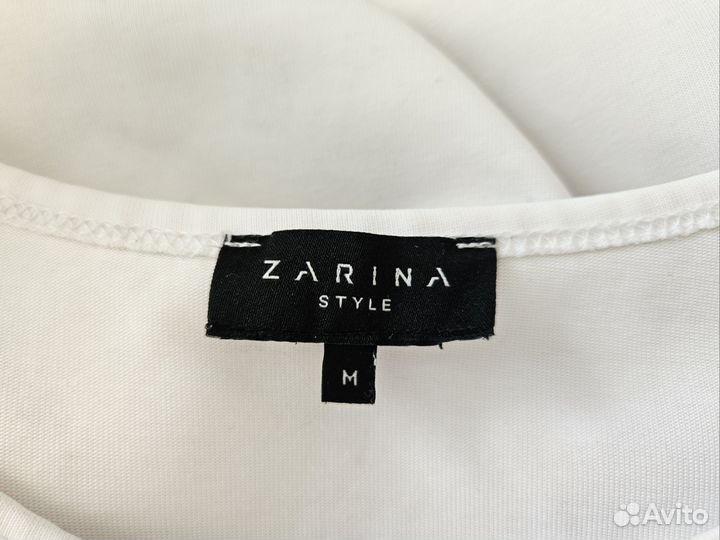 Асимметричная футболка Zarina