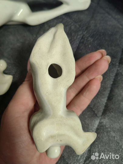 Пойнтер лфз, пудели лфз,статуэтки собак фарфоровые