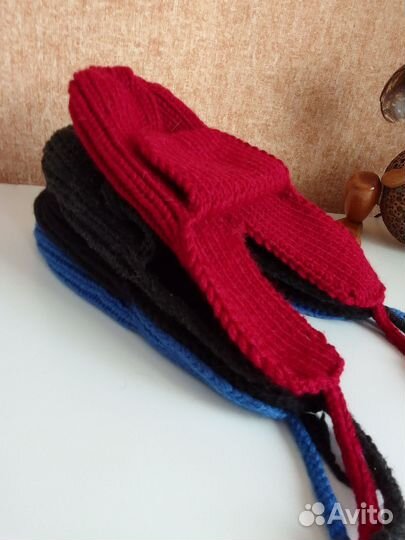 Шапка ушанка женская