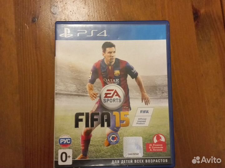 Игра на пс 4 FIFA 15