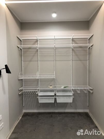 Гардеробная система Aristo и Практик