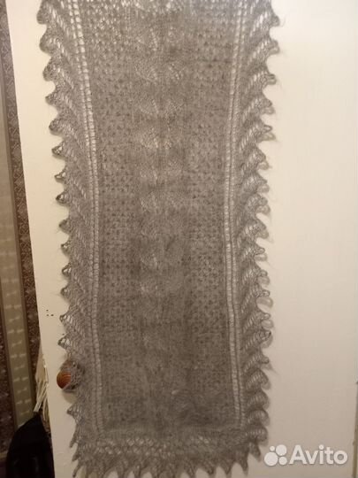 Пуховый шарф