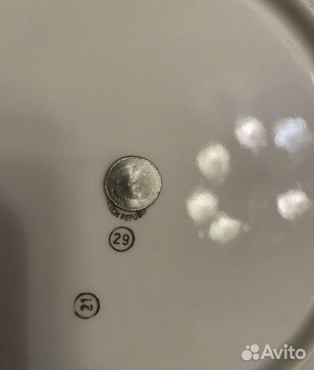 Ваза этажерка для фруктов Богемия