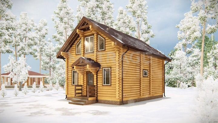 Дом 63 м² на участке 12 сот.