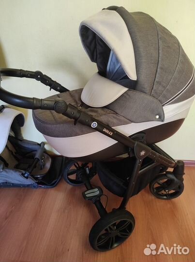 Детская коляска 2 в 1 Be2me очень удобна
