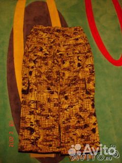 Штаны сноубордические широкие аrson